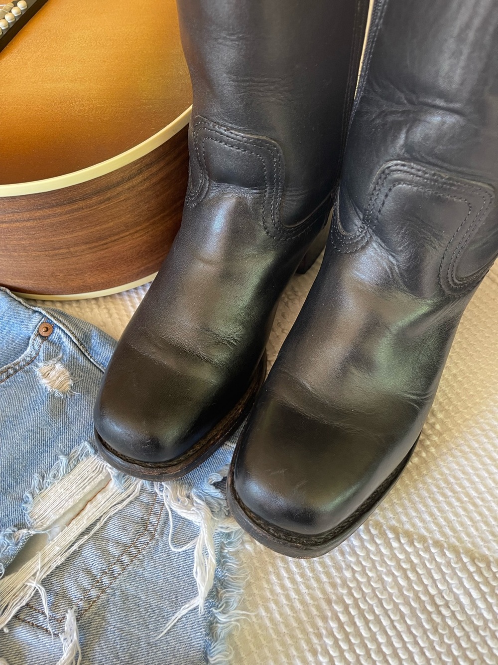 FRYE | Short Campus Boots 10L - Picture 4 of 8